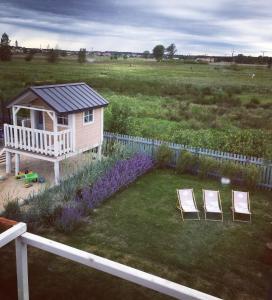 Ogród w obiekcie Apartamenty Pogodna