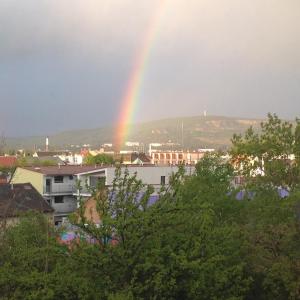 Výhľad na hory alebo výhľad na hory priamo z apartmánu