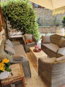 Posezení v ubytování B&B - Relais de charme la Caminella