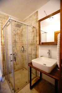 Koupelna v ubytování Ayışığı Hotel + 37 fotografií