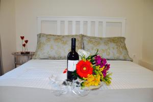 Postel nebo postele na pokoji v ubytování The house of Margarita Nafplio