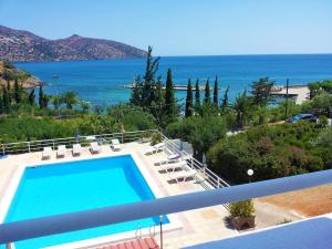 A view of the pool at Dimitra Apartments or nearby