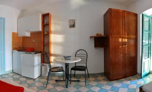 Kuchyň nebo kuchyňský kout v ubytování Apartments Martina Brist