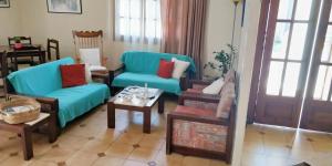 A seating area at Alexandra Hotel