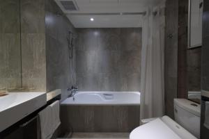 Vannituba majutusasutuses K Hotel Taipei Songjiang