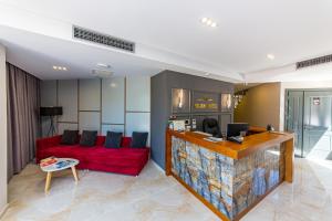 Posezení v ubytování Delight Hotel