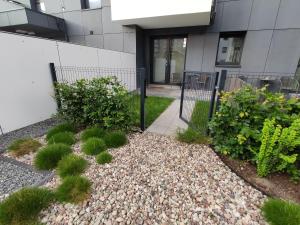 Vonkajšia záhrada v ubytovaní Loft House