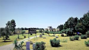 Zahrada ubytování B&B La Nicchiarica