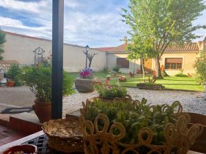 Vonkajšia záhrada v ubytovaní Casa rural del labrador