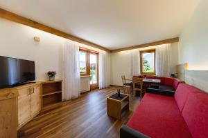 TV a/nebo společenská místnost v ubytování Residence Krone