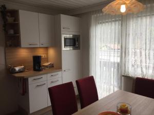 Köök või kööginurk majutusasutuses Ferienwohnung Trattnig