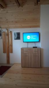 TV a/nebo společenská místnost v ubytování Vila Daniela