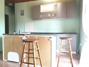 Kuchyň nebo kuchyňský kout v ubytování Apartments Sandra