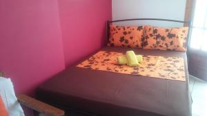 Postel nebo postele na pokoji v ubytování AGATHA appartments PALIOURIA