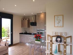 Kuchyňa alebo kuchynka v ubytovaní Norte de Santillana Villas - Apartamentos