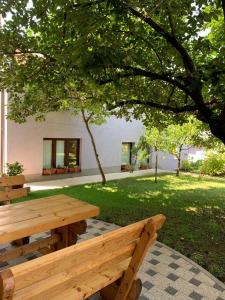 Zahrada ubytování Apartments Uno