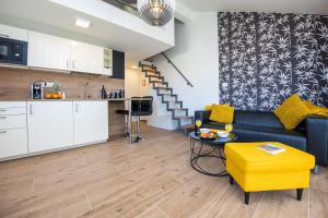 Kuchyň nebo kuchyňský kout v ubytování Apartment Velvet