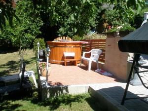 Zahrada ubytování Pension Jana Tatrovice