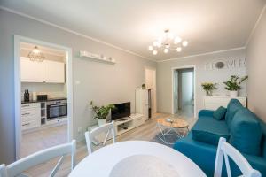 Kuchyňa alebo kuchynka v ubytovaní Apartament uJasia