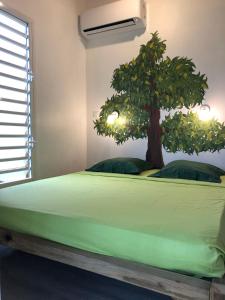 Letto o letti in una camera di Les Z’Alizés