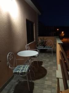 Balkón nebo terasa v ubytování Bridgeview apartment