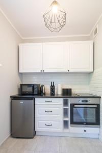 Kuchyňa alebo kuchynka v ubytovaní Apartament uJasia