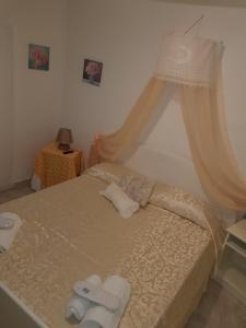 Posteľ alebo postele v izbe v ubytovaní ControVento Apartament II
