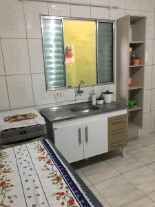 Dapur atau dapur kecil di Casas aconchegantes