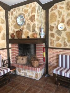 Posedenie v ubytovaní Casa rural del labrador