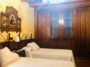 Säng eller sängar i ett rum på Casa rural del labrador