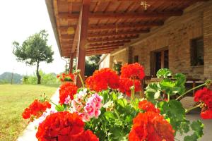 Vonkajšia záhrada v ubytovaní Agriturismo La Caputa