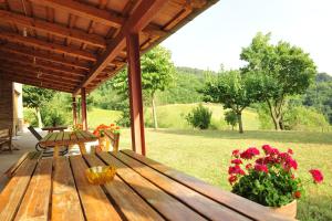 Vonkajšia záhrada v ubytovaní Agriturismo La Caputa