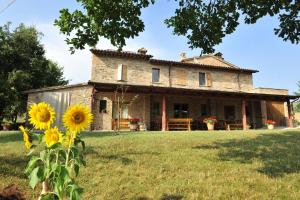 Vonkajšia záhrada v ubytovaní Agriturismo La Caputa