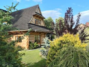 Vonkajšia záhrada v ubytovaní Domek Góralski Chata u Słodkiego Zakopane