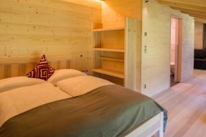 Posteľ alebo postele v izbe v ubytovaní Appartement Omeshorn anno 1593