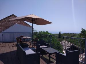 Balkón alebo terasa v ubytovaní Holiday Home Tomislav