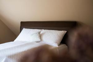 Posteľ alebo postele v izbe v ubytovaní Mikulov Apartmány MAGISTR