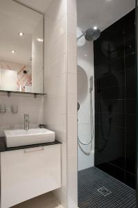 Baðherbergi á Hotel Žabljak