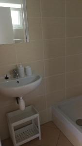 Koupelna v ubytování Apartmány Orlík - Loužek + 20 fotografií