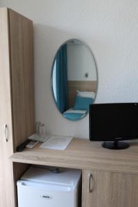 TV a/nebo společenská místnost v ubytování Hotel Hijata + 31 fotografií