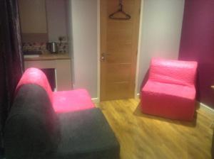 Posezení v ubytování The Anfield Apartment