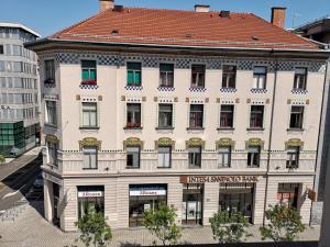 Budova, kde se apartmán nachází