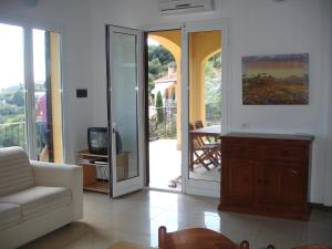 Μια τηλεόραση ή/και κέντρο ψυχαγωγίας στο Villa Del Mare Ligure Elvezia