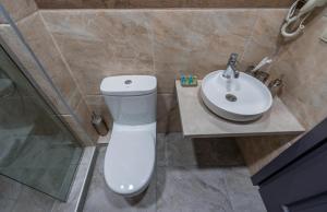 Koupelna v ubytování Travel Inn Kazbegi + 26 fotografií