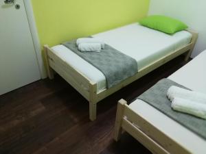 Postel nebo postele na pokoji v ubytování Holiday House Anja