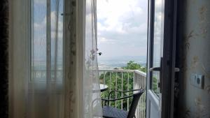 玛丽亚旅馆的阳台或露台