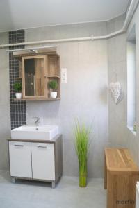 Kuchyňa alebo kuchynka v ubytovaní AllOne apartman
