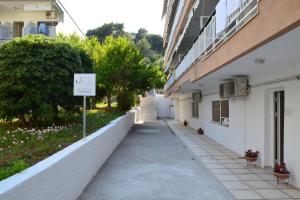 Budova, kde se aparthotel nachází