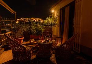 A balcony or terrace at Acropolis Eye Loft