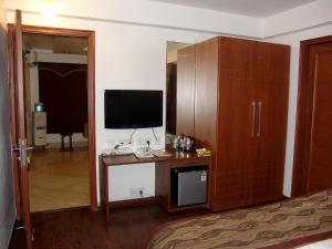 TV a/nebo společenská místnost v ubytování Skylink Suites Bed & Breakfast